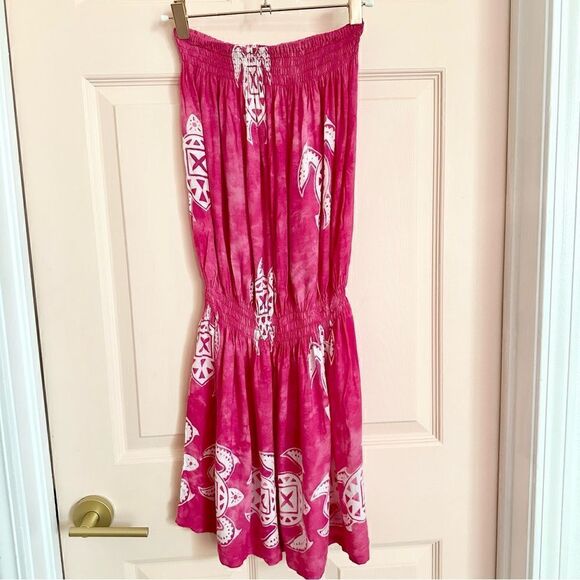 $5 SALE Pink Aloha lightweight summer dress - Picture 1 of 5